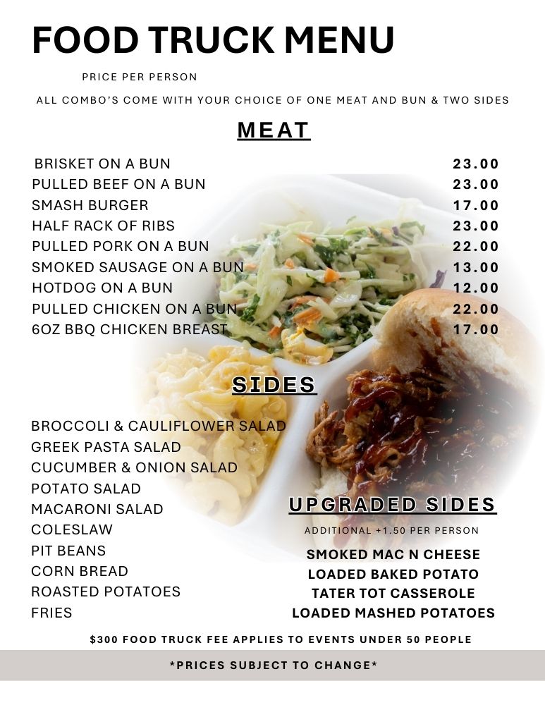 Catering menu page 2